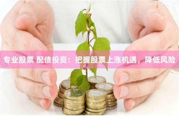 专业股票 配债投资：把握股票上涨机遇，降低风险